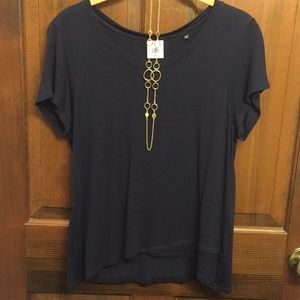 Navy Cabi top
